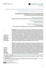 Papeles del CEIC, Vol. 2020/2. Entramados de interdependencias, cuidados y autonomía en situaciones de diversidad funcional.