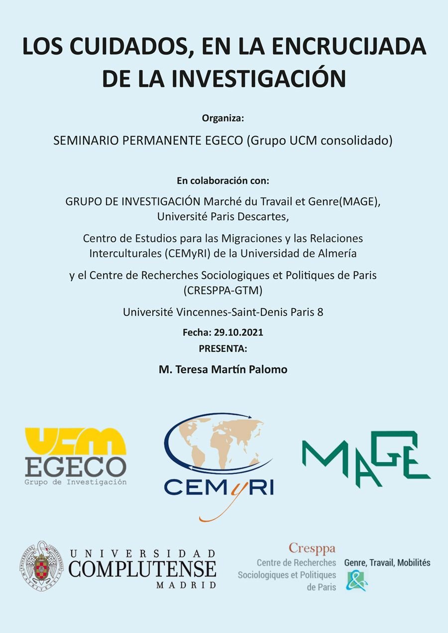 Tecnocare. Seminario Internacional: Los Cuidados, en la Encrucijada de la Investigación